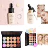 Holzsammlung Makeup Kit for Women Full Kit, All in One Makeup Gift Set, Make up Set for Girls Teenagers Women Beginners, Cosmetic Make up Starter Kit Include Eyeshadow Palette Eyebrow Pencil Lipstick