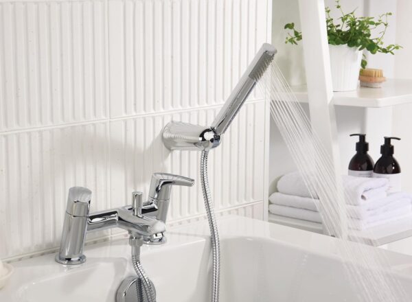 Bristan OR BSM C Orta Bath Shower Mixer - Chrome Plated