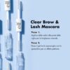 e.l.f. Clear Brow & Lash Mascara, Glossy, Shiny, Lightweight, Easy To Use, Conditions Hairs, Gives Brows Soft Flexible Hold, Compact, All-Day Wear 2.5ml, crystal (clear)