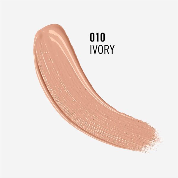 Rimmel Lasting Radiance Full Coverage Concealer and Eye Illuminator, 10 Ivory, 7ml