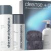 Dermalogica Cleanse and Glow Gift Set, Full-Size PreCleanse 150ml, Special Cleansing Gel 250ml, Daily Microfoliant 74g, Reusable Wristbands for Radiant, Skincare Set, Pack of 4