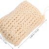 BELLIFFY 2 Pack Sisal Bath Scrubbers Shower Sponges Body Bath for Gentle Skincare