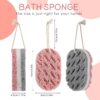 71rI0TdZRFL._AC_SL1500_.jpg Dimeho 3PCS Bath Sponge for Women Soft Bath Sponge Gentle Sponge Loofah Body Scrubber Shower Sponge for Body Wash Bathroom Deep Cleansing Bathing Sponge Bathing Accessories 3 Colors Large Size