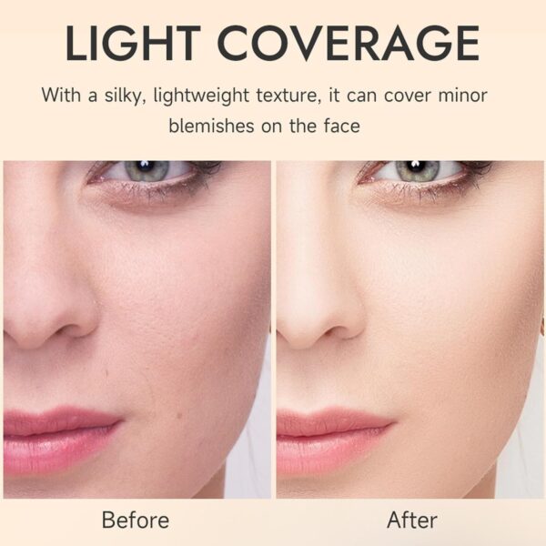 Color Correcting CC Cream with Centella Asiatica Full-Coverage Foundation with SPF 25,Lightweight Skin Perfector Tinted Moisturiser, Even Skin Tone Invisible Pores Face Concealer Makeup CC Cream