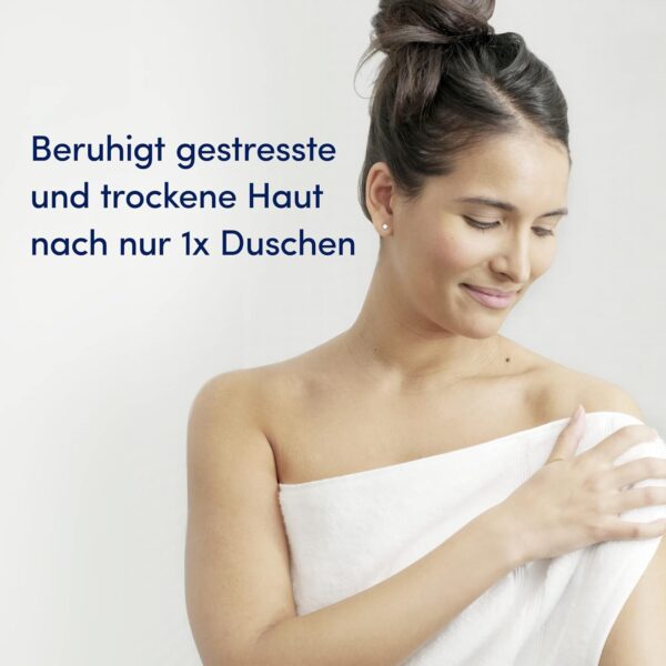 Dove Shower Gel Anti-Stress Shower Bath with Triple Moisturising Serum for Stressed and Dry Skin 250 ml Pack of 1