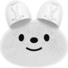 Foot Cleansing Mat - Shower Foot Cleaner, Foot exfoliiating Mat | Silicone Shape Back Scrubber Bath Massage Mat with Non-Slip Suction Cups, Foot Massage Mat for Exfoliation of Body, Arms