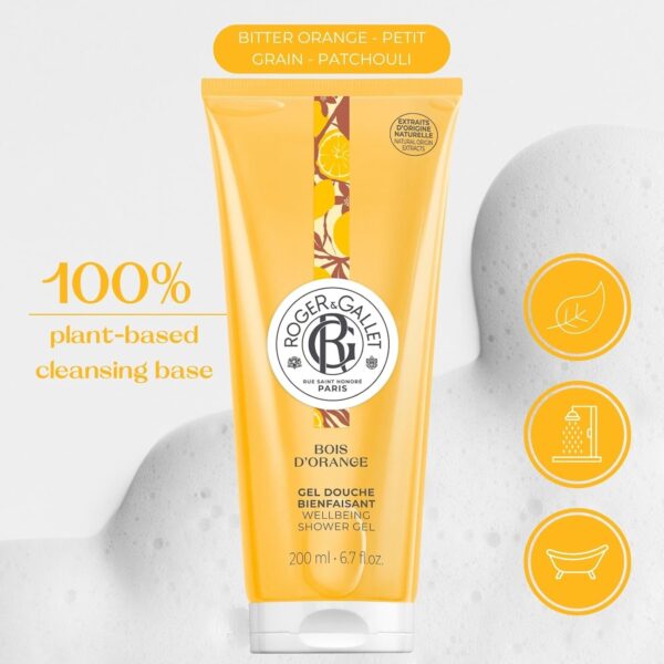 Roger&Gallet Bois d'Orange Shower Gel 200ml
