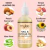 Mylee Sweet Almond Nail & Cuticle Oil 50ml, – Deeply Hydrating & Nourishing Cuticle Conditioner Oil, Non-Greasy Formula and Leaves No Sticky Residue, Lightly Scented With Almond Oil