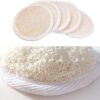 Loofah Pads (Pack of 5) - Exfoliating Scrubbing Sponges - Natural Luffa Material - Essential Skin Care Product - for Shower/Bath - Fibrous Texture - Perfect for Face/Body Wash - Wet It and Apply Soap