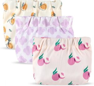 Ptwola 3pcs Small Makeup Bag for Purse, Mini Portable Printed Cosmetic Bags Waterproof No Zipper Self-Closing Travel Storage Pouch for Headphones Jewelry Coin Lipstick