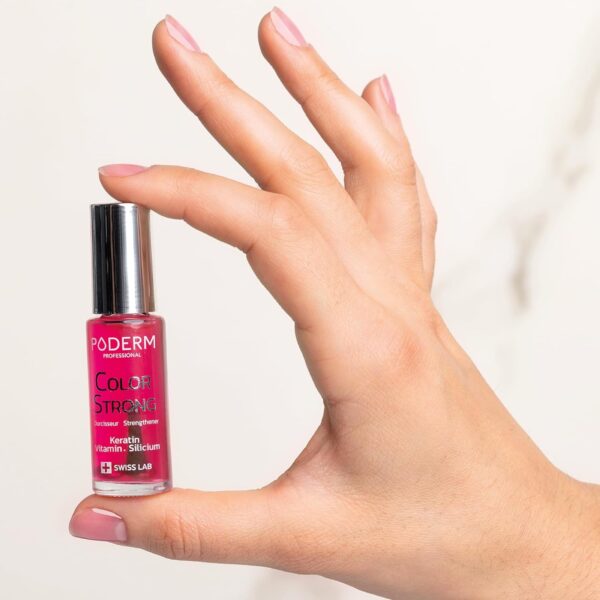 Nail Polish | Nail strengthener | Repairs & Strengthens damaged, weakened nails | Nail Care for strong Nails – Enriched with Keratin, Biotin and Silicon – Hands & Feet – Swiss Made