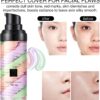 3-in-1 Face Primer: Skin Perfecting, Color Correcting, Brightening, Oil Control Moisturizing Makeup Primer - Isolation Cream