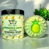 CUPID'S INFLUENCE BATH PRODUCTS PINEAPPLE CRUSH Kaolin Clay 180gr Whipped Soap/Body Wash/Shaving Cream/Bubble Bath/Shower Cream/Shower Fluff, Multicoloured