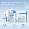 Quiyum Hyaluronic Acid Skincare Set, Hydrating Face Care Kit for Dry & Normal Skin, Facial Cleanser,Toner,Serum,Eye Cream,Face Cream, Pamper Gift Set for Women Teenage Girls Mom Birthday, Travel Kit