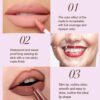 Lip Liner And Lipstick Set, Matte Liquid Lipstick Lip Liner Set Long Lasting Moisturizing Velvety Lipstick Matte Pink Lip Gloss Waterproof Non-Stick Cup Liquid Lipstick Lipliner Make Up Gift Set