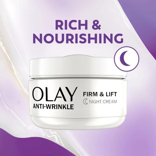71uTgpOoiQL._AC_SL1500_.jpg Olay Anti-Wrinkle Firm & Lift Giftset: SPF15 Day Face Cream 50ml + Night Cream Moisturiser 50ml, Anti-Ageing Skin Care