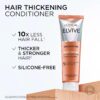 L'Oreal Paris ELVIVE Growth Booster Conditioner 150ml, Anti Hair Loss and Hair Thickening, with Aminexil & Niacinamide, Prevents & Reduces Hair Loss and Hair Thinning, Visibly Denser in up to 12 weeks