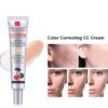 Color Correcting CC Cream with Centella Asiatica Full-Coverage Foundation with SPF 25,Lightweight Skin Perfector Tinted Moisturiser, Even Skin Tone Invisible Pores Face Concealer Makeup CC Cream