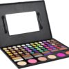 LaRoc 78 Shade Eyeshadow Palette - High Pigment Makeup Palette with Nude Eyeshadow, Powder Blush, Matte & Shimmer Shades - Gold to Black Eye Shadows, Applicators & Make Up Mirror