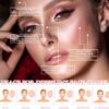 3Pcs Contour Highlighter Blush Sticks with Brush - Cream Contour Bronzer Stick for Cheeks Eyes Lips, Long Lasting Waterproof Smooth Makeup Sticks for All Skin Type Face Makeup