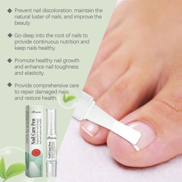 2PCS Fungal Nail Treatment Pen for Toenails and Fingernails,Nail Fungus Treatment for Toenail,Anti Fungal Nail Treatment,toe nail fungal treatment,nail repair essence,Anti Fungus Nail Strengthener