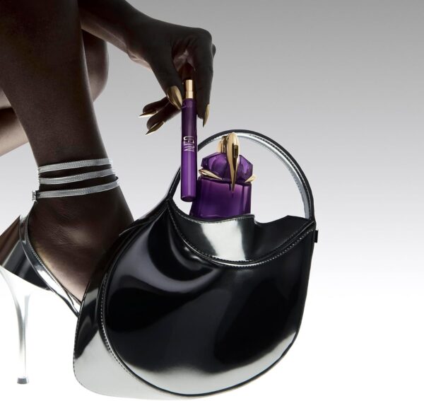 MUGLER Alien, Eau de Parfum, Women's Perfume, Ambery, Woody and Floral Aroma, Vibrant Fragrance, Refillable
