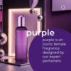 COLOUR ME Purple Perfume for Women. 100ml Eau de Parfum. Luxury Fragrance - Ladies Perfume, Long Lasting Womens Perfumes by Milton-Lloyd