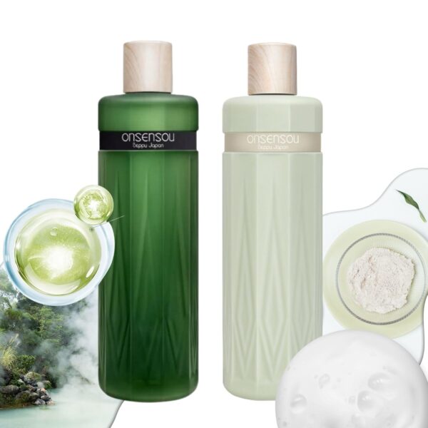 71wEx5fS0zL._SL1500_.jpg Hot Spring Yeast & Green Algae Extract Shampoo & Conditioner SET, Rich & Luxurious Lather for Scalp & Hair Care, Moisturizing & Nourishing, Sulfate-Free, Skin-Friendly Formula, Regular