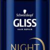 Gliss Night Elixir Ultimate Repair (100 ml), Hair Serum Regenerates Damaged Hair During Sleep, Hair Care Leaves Soft & Regenerated Hair Overnight
