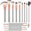 AMMIY Professional Make-Up Brush Set for Woman, 18 Pcs Cosmetic Brushes Kit for Concealer, Foundation, Blush, Highlight, Loose and All Other Makeup Powders