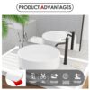 3M Shower Tray Sealing Strip, Silicone Shower Tray Sealing Strip, Bath Sink Edging Edge Seal Trim, Wet Room Threshold Floor Water Barrier Retaining Strip, Bathroom Sealant for Wet and Dry Separation