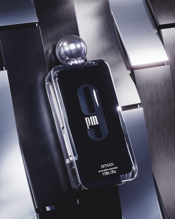 Afnan 9 pm Eau de Parfum (100ml) Spray Perfume For Men and Women - Afnan Arabic Perfume Signature Scent - Long-lasting Fragrance Suitable for Special Occasions - Vanilla, Amber, Warm Spicy Scent, EDP