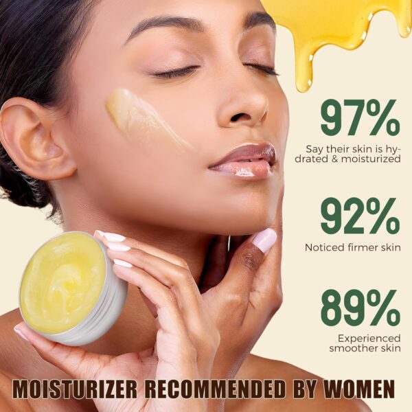 Tallow and Honey Balm, Deeply Moisturizing for Face & Body, Tallow Face Moisturizer, Grass-Fed Beef Tallow for Skin, Soothing All-Natural Moisturizer for Dry and Sensitive Skin, 2.5 oz