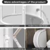 Portable Foldable Bathtub, Soaking Bathtub for Hot Shower and Ice Bath, Sauna Bath Tub for Adults (94L x 55W x 56H cm)