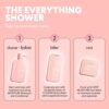 MONDAY HAIRCARE Cleanse Body Wash 30oz – For Oily to Combination Skin with Invigorating Ingredients Grapefruit Extract, Hyaluronic Acid and Coconut Oil