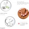 PODERM - FUNGAL NAIL INFECTIONS - Powder Pink nail varnish TEA TREE - Prevention & Treatment of Nails Yellowed/Damaged by FUNGAL INFECTIONS - TREATS & COLOURS - foot/hand treatment - Swiss Made