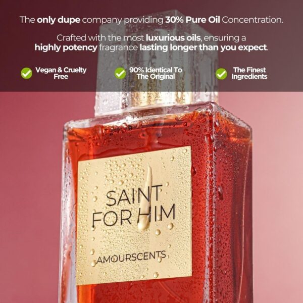 Amour Scents Million - Inspired Alternative Perfume for Men, Extrait De Parfum - Luxurious and Long-Lasting Fragrance - Captivating Scent for Him - Ideal for Everyday Wear (50ml)