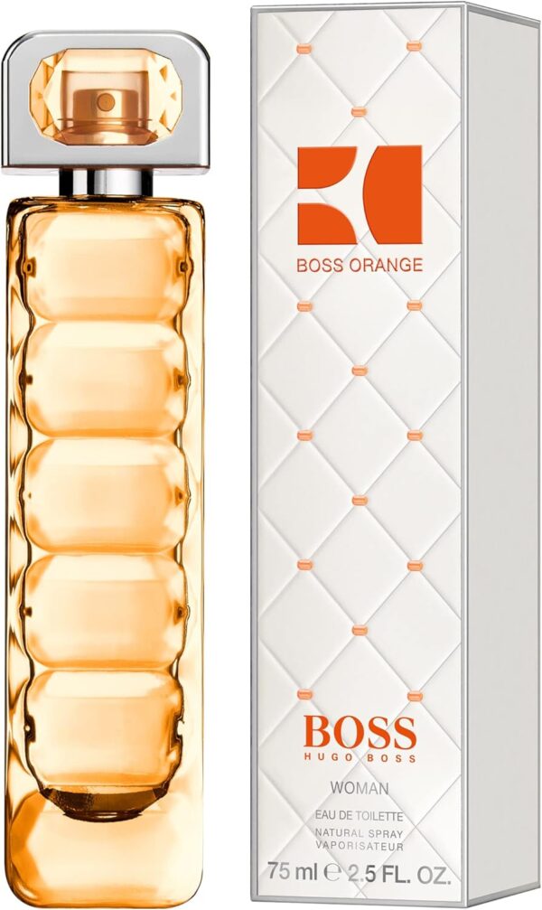 BOSS Woman - Eau de Toilette for Her - Ambery Fragrance With Notes Of Crispy Apple, Orange Flowers, Creamy Vanilla - Medium Longevity - 75ml