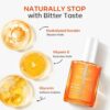Modelones Nail Biting Treatment, No Bite Nail Polish, Thumb Sucking Deterrent, Promotes Fast Nail Growth, Stop Nail Biting, Easy Application, Quick-Drying Bitter Nail Polish 15 ML