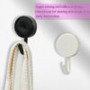71yXqGGHSL._AC_SL1500_.jpg 2 Pack Mesh Pouf Bath Sponge with Clear Travel Toiletry Bag Black+White Mesh Loofah Body Exfoliating Shower Ball Shower Sponge with 2 Wall Hooks