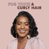 Shea Moisture Shampoo & Conditioner Set + Smooth & Shine Oil Gift Set – Coconut & Hibiscus Curl & Shine, Anti-Frizz Products for Curly Hair (3 Piece Set)