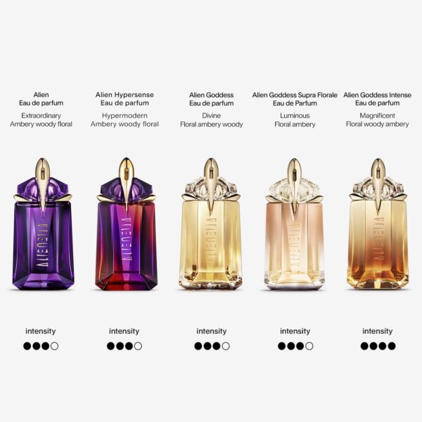 MUGLER Alien Goddess, Eau de Parfum, Women's Perfume, Floral, Oriental and Woody Aroma, Magnetic Fragrance, Refillable