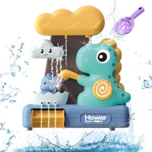 Hayoom Baby Bath Toys for 1 Year Old, Waterfall Water Station Toy with 3 Cup, Toddler Shower Bath Toys for 3+ Year Olds Boys Girls
