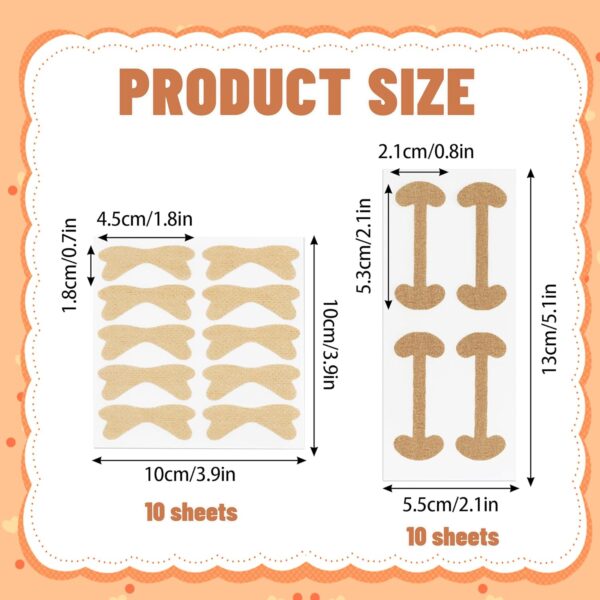 140Pcs Ingrown Toenail Treatment Patch 2 Types Ingrown Toenail Corrector Ingrowing Toenail Kit Breathable Self-Adhesive Elastic Ingrown Toenail Kit for Toenail Care Protect Toe Nail