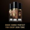 MAX FACTOR - Facefinity All Day Flawless Foundation - 3-in-1 Concealer, Liquid Foundation & Face Primer - Up To 30hr Wear - Flawless Airbrush Finish, SPF 20, Vegan - C50 Natural Rose - 30ml
