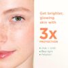 Simple Protect 'N' Glow Triple Protect Moisturiser SPF 30 3x protection against UVA & UVB rays, blue light and pollution all-day hydrating face cream 40 ml