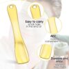 Mabor 3 PCS Skincare Spatula Metal Cosmetic Spoon Applicator Beauty Spa Mini Spoon Skin Care Cream Mask Makeup Tools for DIY Mask Mixing