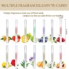 14Pcs Cuticle Oil Pen for Nails,Natural Ingredients Nail Nutrient Oil Pen for Nail Growth Care,Mixed Flavors Come With Soft Brush Nail Treatments Prevent Dry Cracking and Hangnails,Deep Nourishment