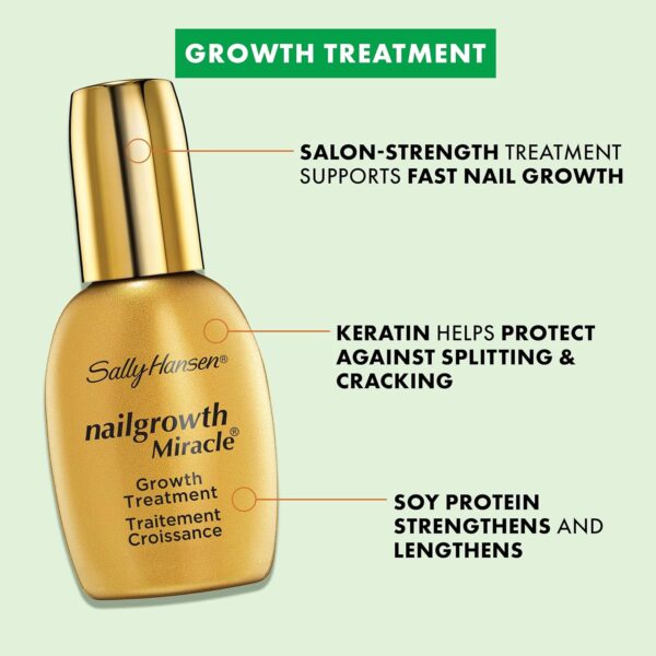 Sally Hansen Nail Growth Miracle Treatment,13.3 ml (Pack of 1)
