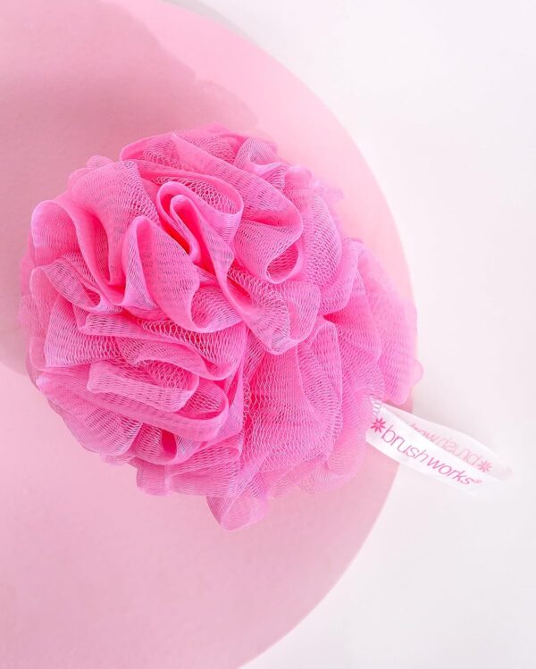 Brushworks Bath & Shower Pouf - 70g